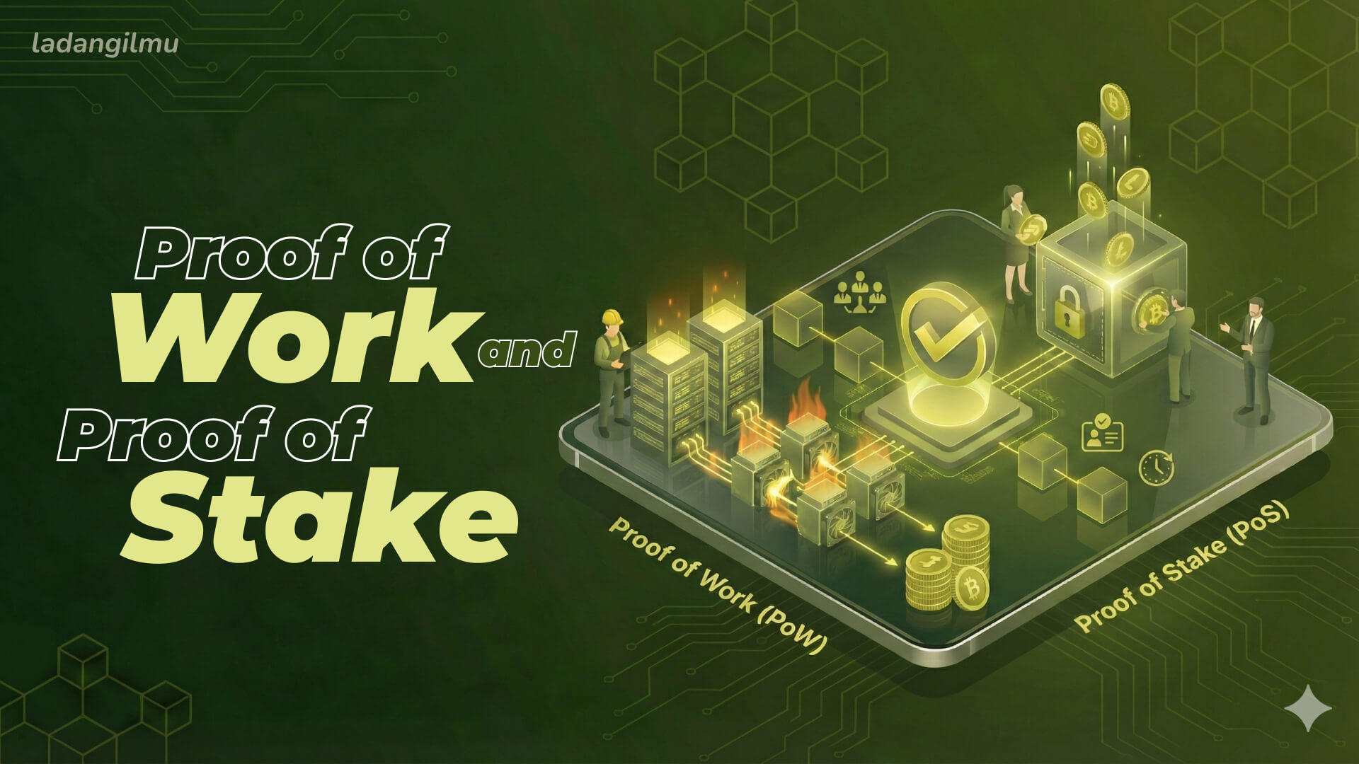 Apa Itu Proof of Work: Consensus Mechanism, Proof of Stake dan Variasinya